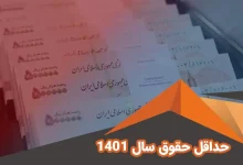 مصوبه تعیین حداقل حقوق کارکنان دولت