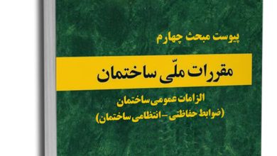 کتاب پیوست مبحث چهارم مقررات ملی ساختمان پیوست مبحث چهارم مقررات ملی ساختمان